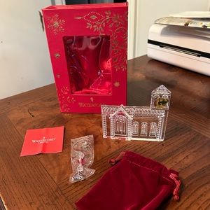 Waterford Crystal Church Ornament